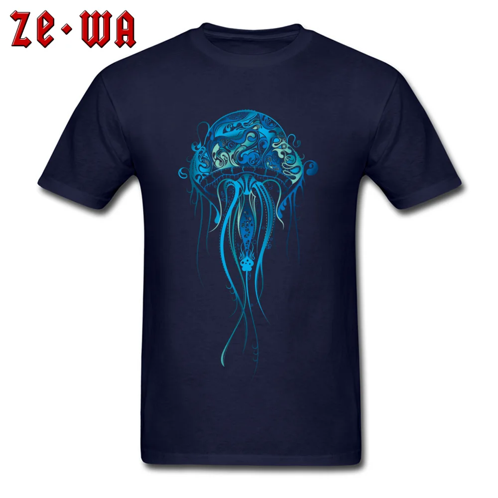 Jellyfish Tshirt Men Tshirts Mother Day Tops & Tees Art Design Short