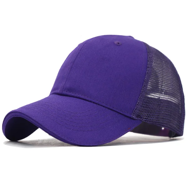 Xlamulu, летняя бейсбольная кепка, s, женская, Snapback, солнцезащитные шапки для мужчин, Спортивная Кепка, Bone Gorras, Dad, сетчатая, облегающая бейсбольная кепка, Мужская кепка - Цвет: purple