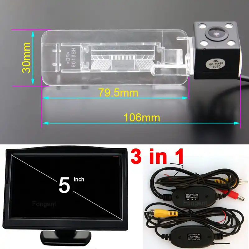 Wireless Car Reverse Camera For Smart Fortwo Smart Ed Diy Easy Installation Back Up Off Automobile Parking Auto Monitor Display Wireless Car Reversing Camera Car Wireless Reverse Camerasmart Fortwo Camera Aliexpress