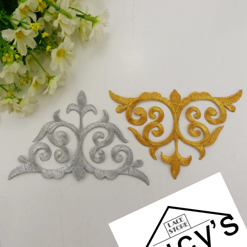 16x10,5 см 20 шт./лот дизайн Свадебный костюм Одежда diy Швейные нашивки