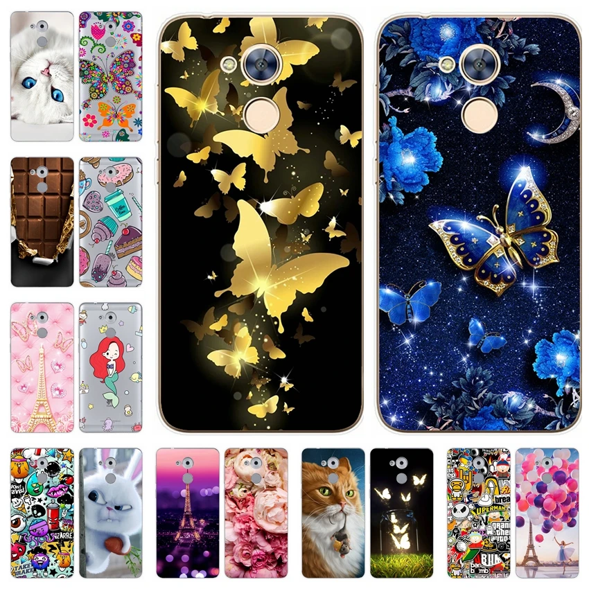 

Silicone Case for Huawei Honor 6c Cover 5.0" Printing Cute Phone Cover Cases for Huawei Honor6c Honor 6 c Bumper fundas Coque