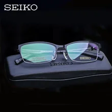 SEIKO, оптические очки, оправа для мужчин, Бета, титан, полуоправы, очки, очки, мужские, по рецепту, оправа для глаз HC1021