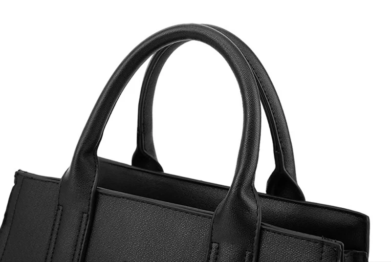 Women Office Handbag Stripe Fashion Female Leather Crossbody Shoulder Bag Ladies Top-Handle Bags Messenger Tote Sac SS7216 (10)