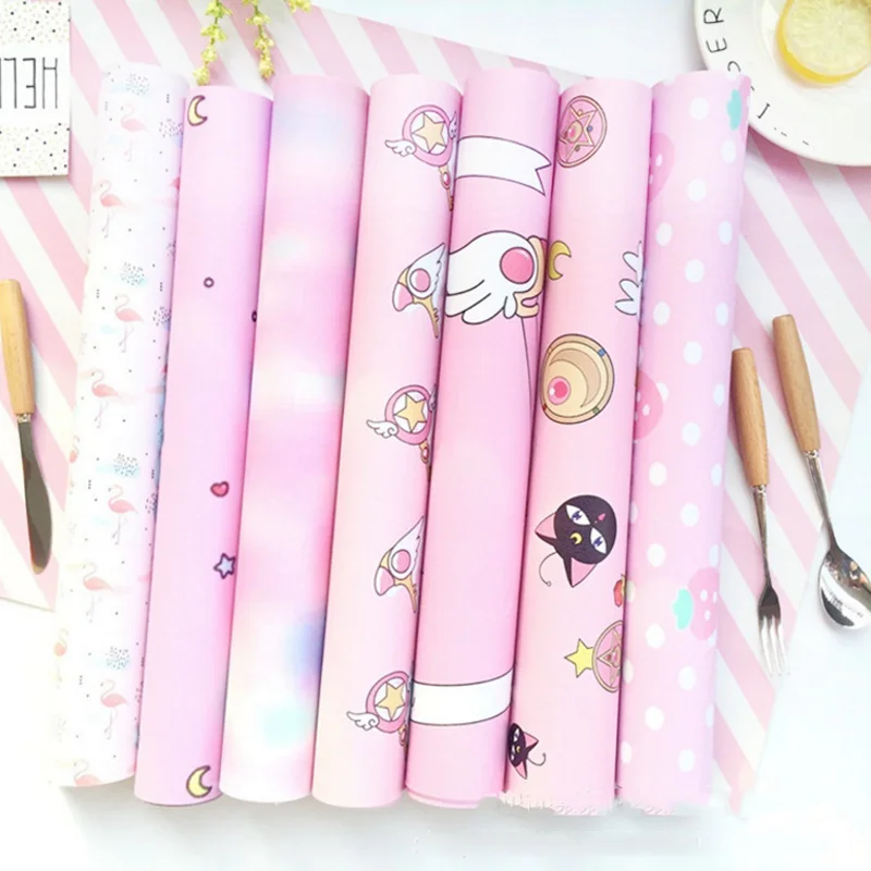 

1pc cute Magic Scepter Table Mat Creative Cartoon Sailor Moon Dining Pads For Wedding Kitchen Decor Placemat Dining Accessories