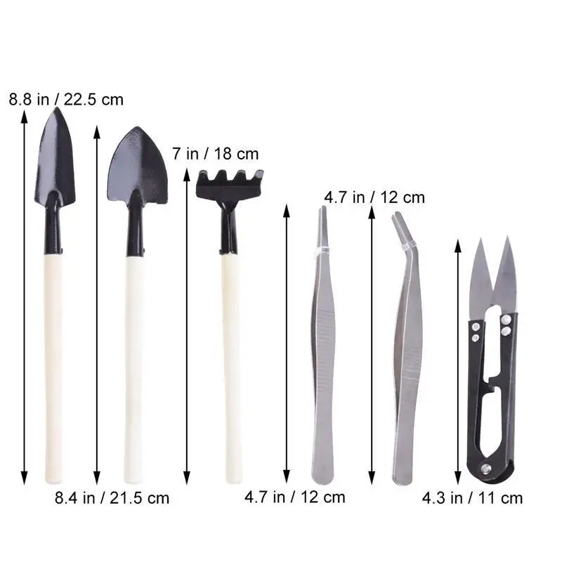 BESTOYARD 8 шт. набор бонсай набор садовый инструмент Бутон и машина для обрезки листьев Набор мини Ручные садовые инструменты
