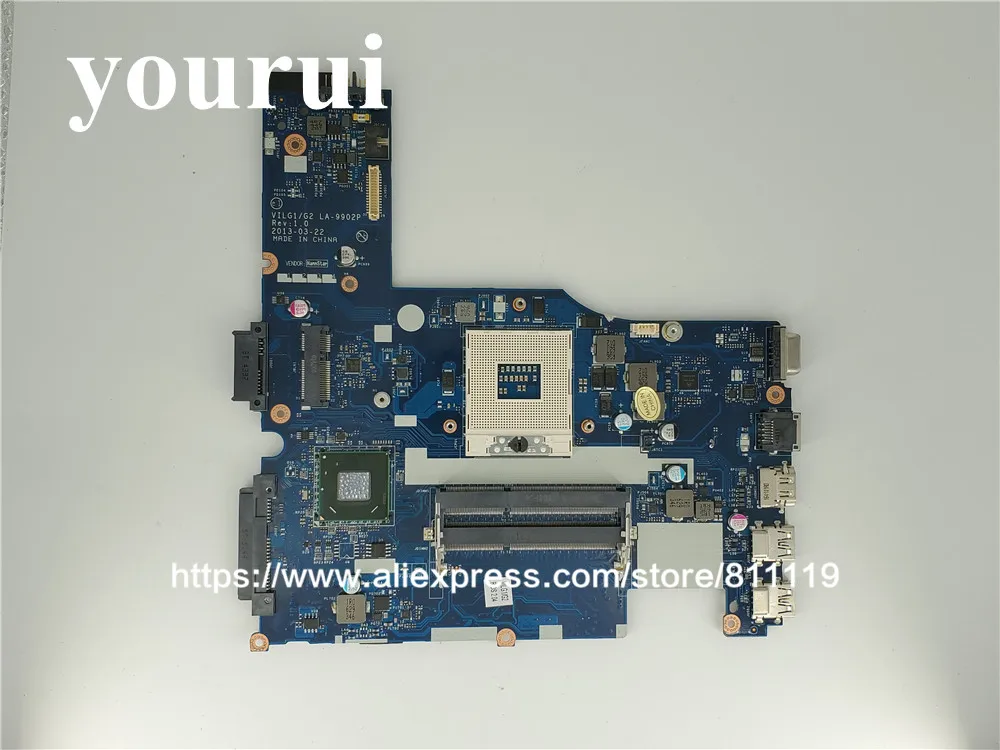 

yourui For Motherboard For Lenovo G400S VILG1/G2 LA-9902P 90003099 SLJ8E 14 inch Laptop VILG1/G2 Detecting 100% perfect