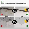 UNTIOR 3Pcs/Set Electric Scrubber Brush Drill Brush Kit Plastic Round Cleaning Brush For Carpet Glass Car Tires Nylon Brushes 2