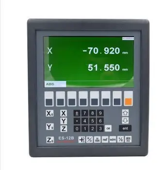 

New Easson ES-12B 3 axis digital readout mill lathe 3 axis DRO system and 3 pieces GS10 digital linear scale for lathe milling