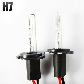 

KT High Quality 1 Pair 55W H7 Xenon HID Kit Headlight Bulb 12V 3000K/4300K/6000K8000K Conversion Lamp Globe