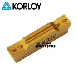 MGMN250-M NC3020/MGMN250-M NC3030, двуглавый резки с ЧПУ KORLOY Карбидное покрытие токарная пластина Держатель Mgehr & Mgivr