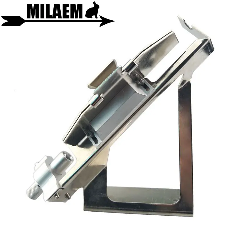 

1pc Archery Arrow Fletching jig Adjustable Tool 90 degrees / 120 degrees DIY Arrow Vanes Turkey Feather Hunting Accessories