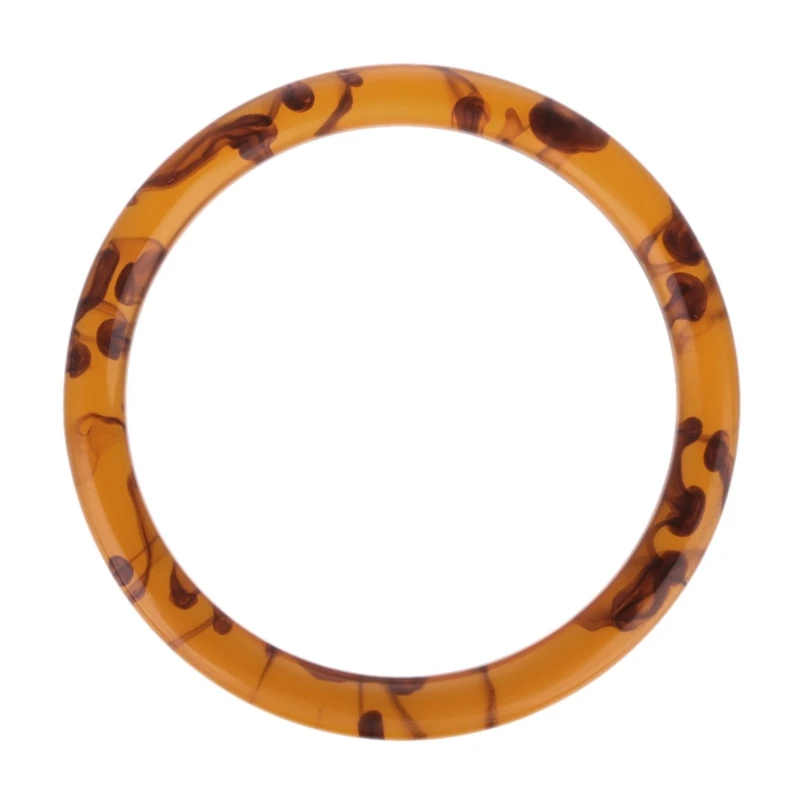 

High Quality 1 x Round Resin Bag Handle for Handcrafted Handbag Purse DIY Bags Accessories