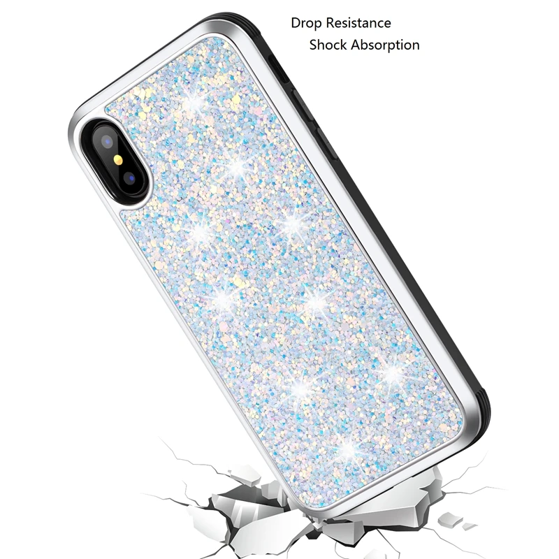 2105802364 苹果 XSMAX XR XS X 8 8P 7 7P 6 6P 二合一闪粉 9元 (5)