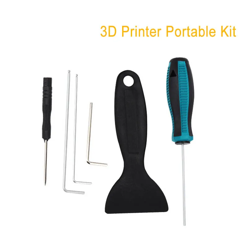 

2019 Hot 3D Printer Accessories SLA DLP Tool Kit Spatula Shovel Wrenches Screwdriver Set For DOY