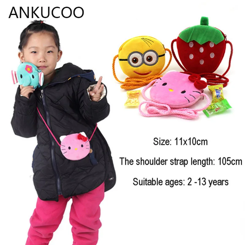 20Style Kawaii Multi-function Girls Mini Purse Bag Cute Cartoon Boys Small Plush Coin Purse Children Handbag Kids Shoulder Pouch 20Style Kawaii Multi-function Girls Mini Purse Bag Cute Cartoon Boys Small Plush Coin Purse Children Handbag Kids Shoulder Pouch