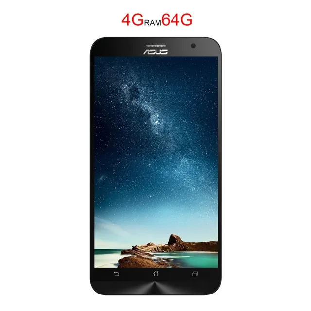 Special Offers Original Asus Zenfone 2 ZE551ML 4GB RAM 64GB ROM Smartphone 5.5" Intel Atom Z3580 2.3GHZ Android 5.0 LTE 13.0MP 4G Mobile Phone