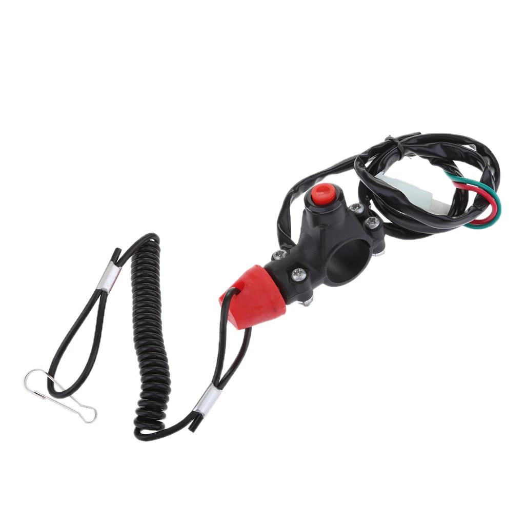KILL SWITCH LANYARD TETHER PULL CORD 47CC 49CC QUAD ATV DIRT PIT BIKE