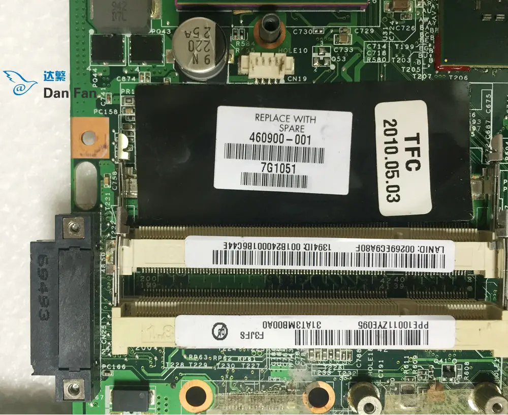 460900-001 аккумулятор большой емкости BiNFUL для hp павильон DV6500 DV6700 Материнская плата ноутбука полностью протестировано работы
