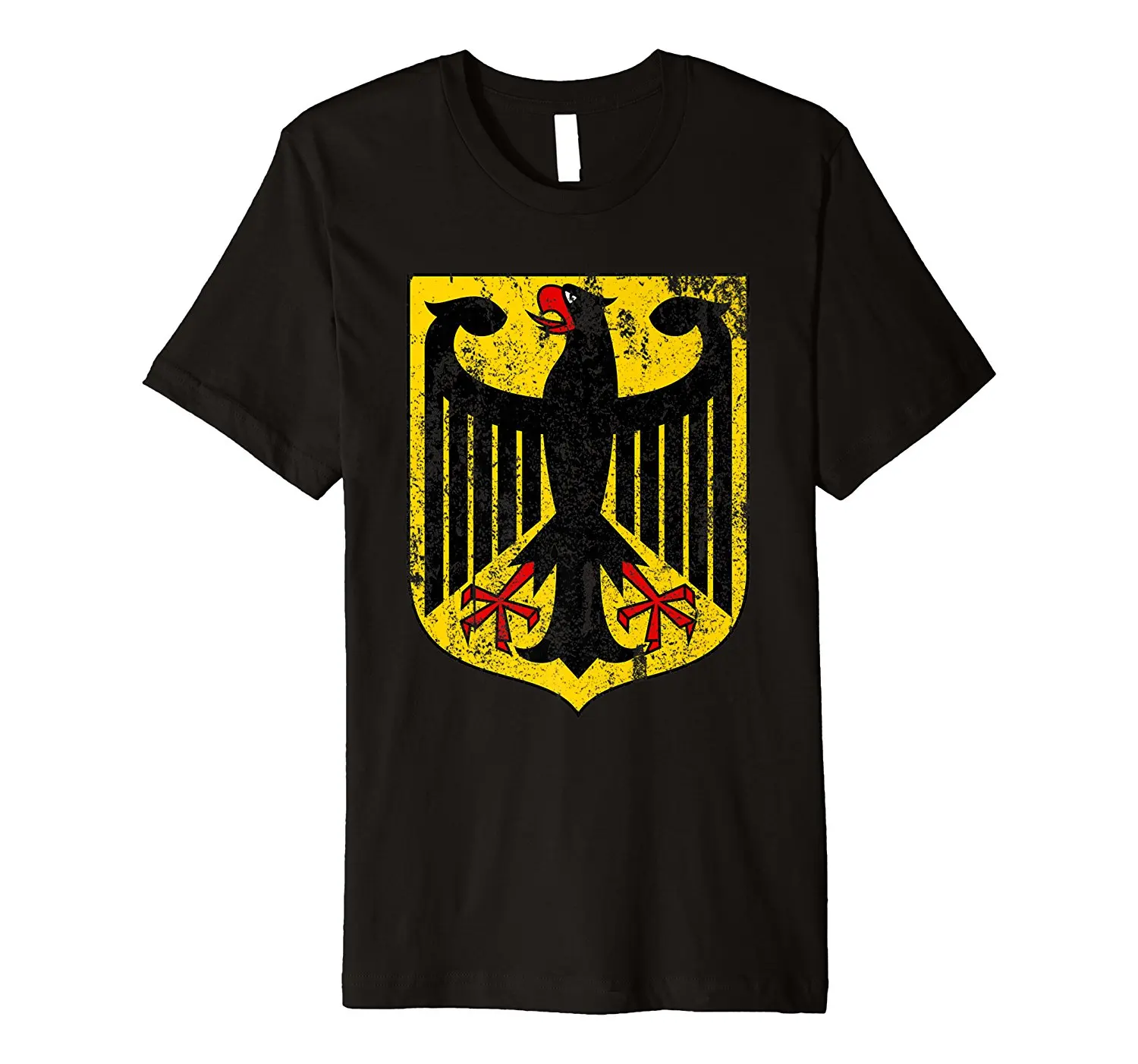 

2019 Summer T Shirt Men O-Neck Tee Shirt German Coat Of Arms Deutschland Germany Deutsche The Who T Shirt Tees Tops