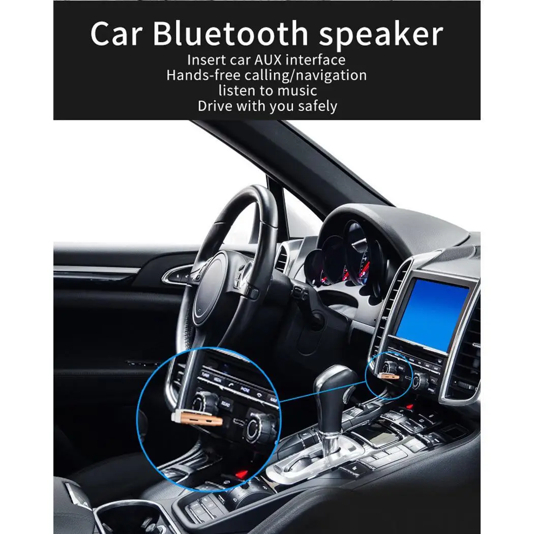 Мини 3,5 мм беспроводной Bluetooth приемник Музыка Портативный и удобный, изысканный специальный дизайн Аудио приемник адаптер