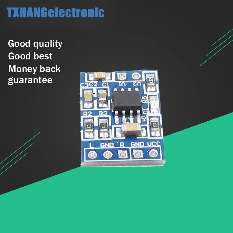 

HXJ8002 Power Amplifier Board Mini Audio Voice Amplifier Module Replace PAM8403