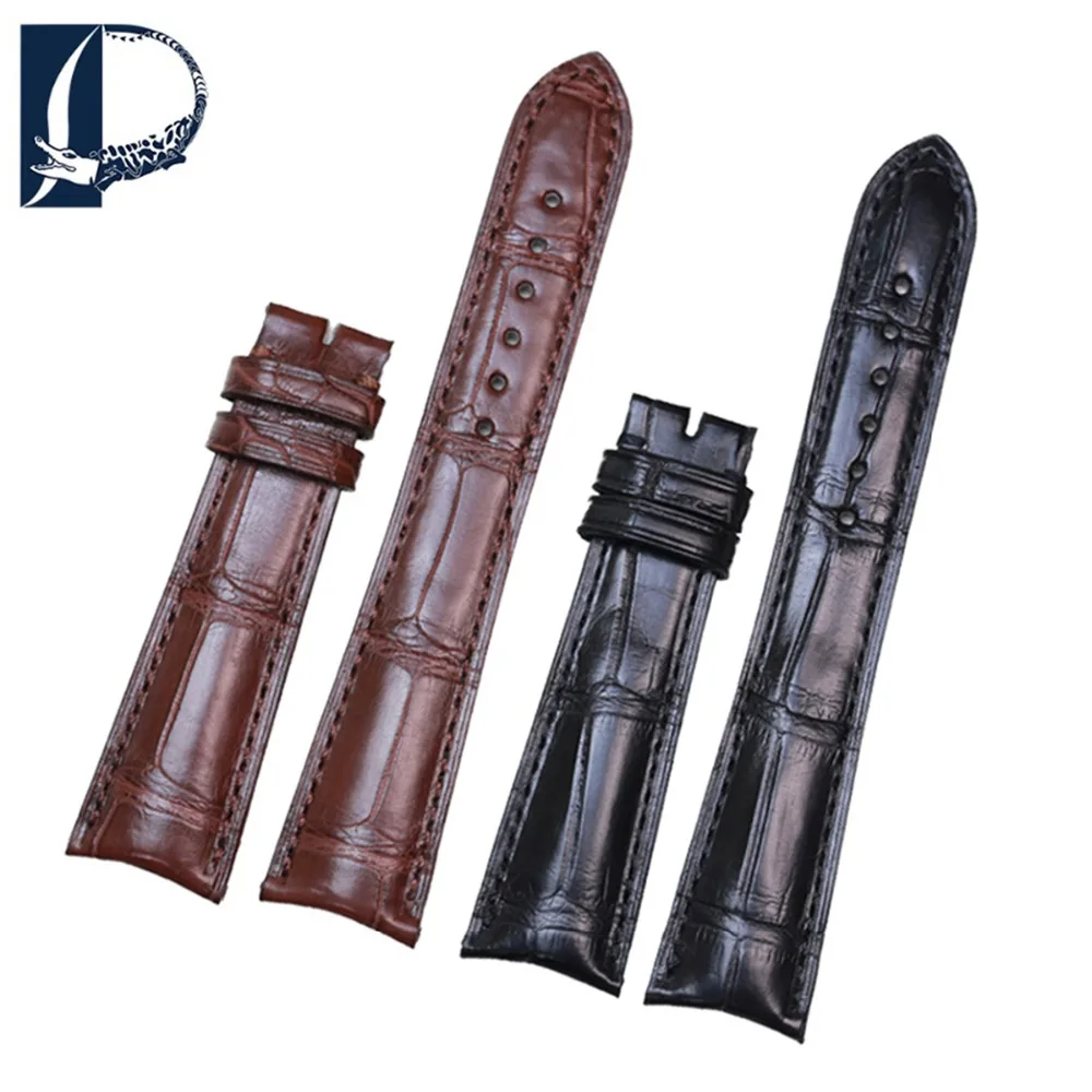 Pesno Adatto Per Ulysse Nardin Classic Collection Cinturino In Pelle Di Coccodrillo Cinturino Per Orologio Cinturino Da Polso Da 20Mm