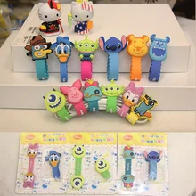 2pc/lot Cartoon Silicone Earphone Cord Cable Winder Holder Organizer for iPhone 7 6 Samsung S6 S7 MP3 MP4 player cable organizer