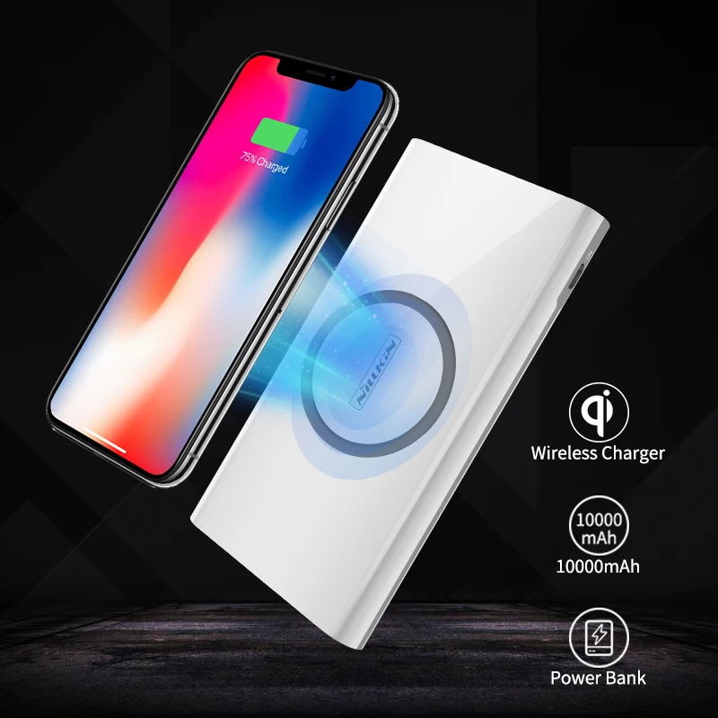 Power Bank 10000mah Nillkin 2 in 1 Qi font b Wireless b font font b Charger