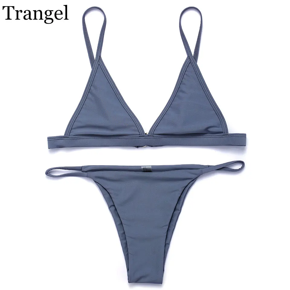 Buy Trangel bikini brand 2017 Women Swimsuit swimwear