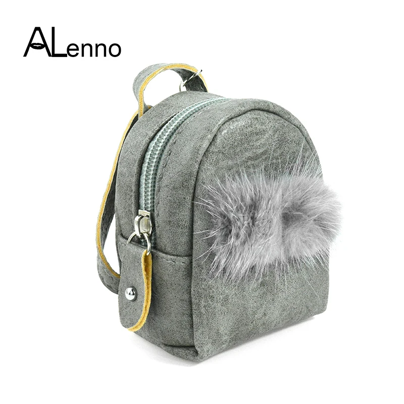 ##BUY Double Pompom Fox Fur Fluffy Keychains For Women Cute Wallet Bag Key Ring Backpacks High Quality Leather Locksmith Trinket Gifts
