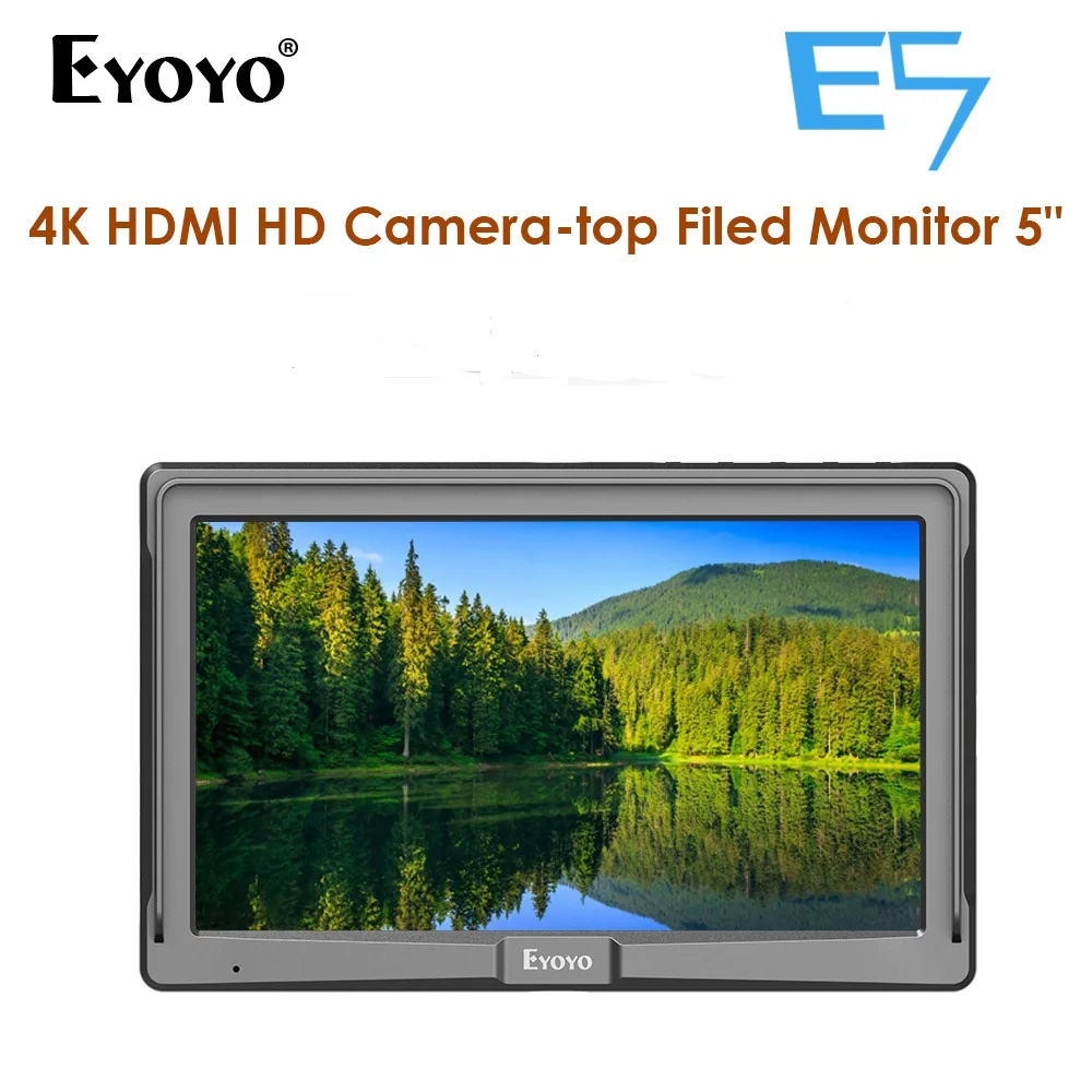 

Eyoyo 5inch Utra Slim IPS Full HD 1920x1200 4K HDMI On-camera Video Field Monitor for DSLR Camera Video