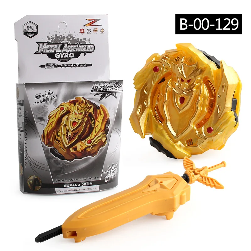 

Beyblades Burst Toys with Sword Two-way Launcher in Color Box B00-129A ---0030