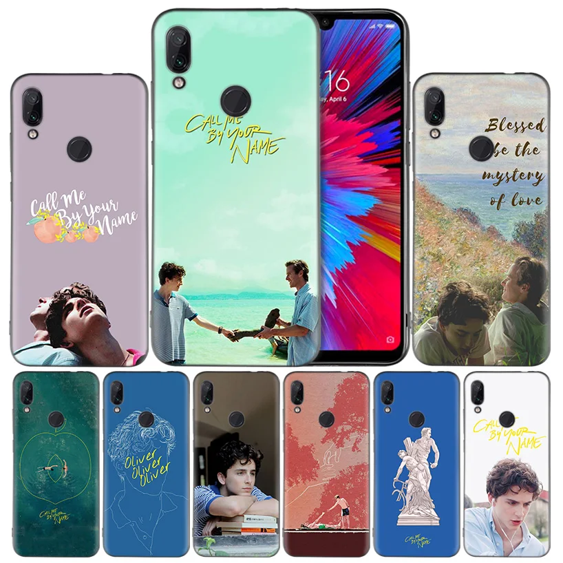 

Call Me By Your Name Silicone Case Cover for Xiaomi Redmi Note 7 7A 7S K20 Y3 6 6A S2 GO 5X 6X Mi A1 A2 8 Play Lite Pro Poco F1