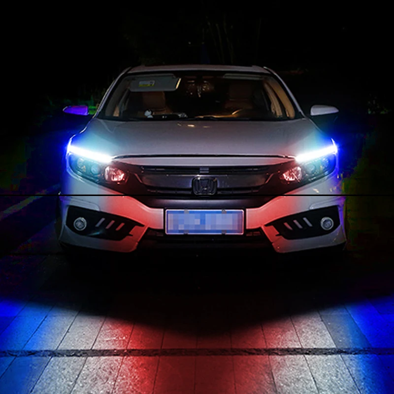 17 см Автомобильный светодиодный COB DRL Дневной ходовой светильник