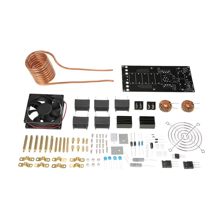 1.8KW ZVS Induktionsheizung - DC 12V-48V 40A Mit Kupferrohr Für Metallschmelze