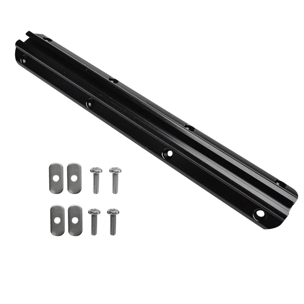 300mm Kayak Aluminum Slide Track Rails with Screws and nuts DIY Accessories For Kayak Canoes