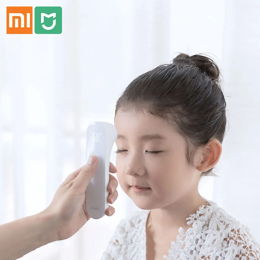 Xiaomi Mijia iHealth, термометр, светодиодный, точный, цифровой, инфракрасный, клинический, бесконтактный термометр для детей, взрослых