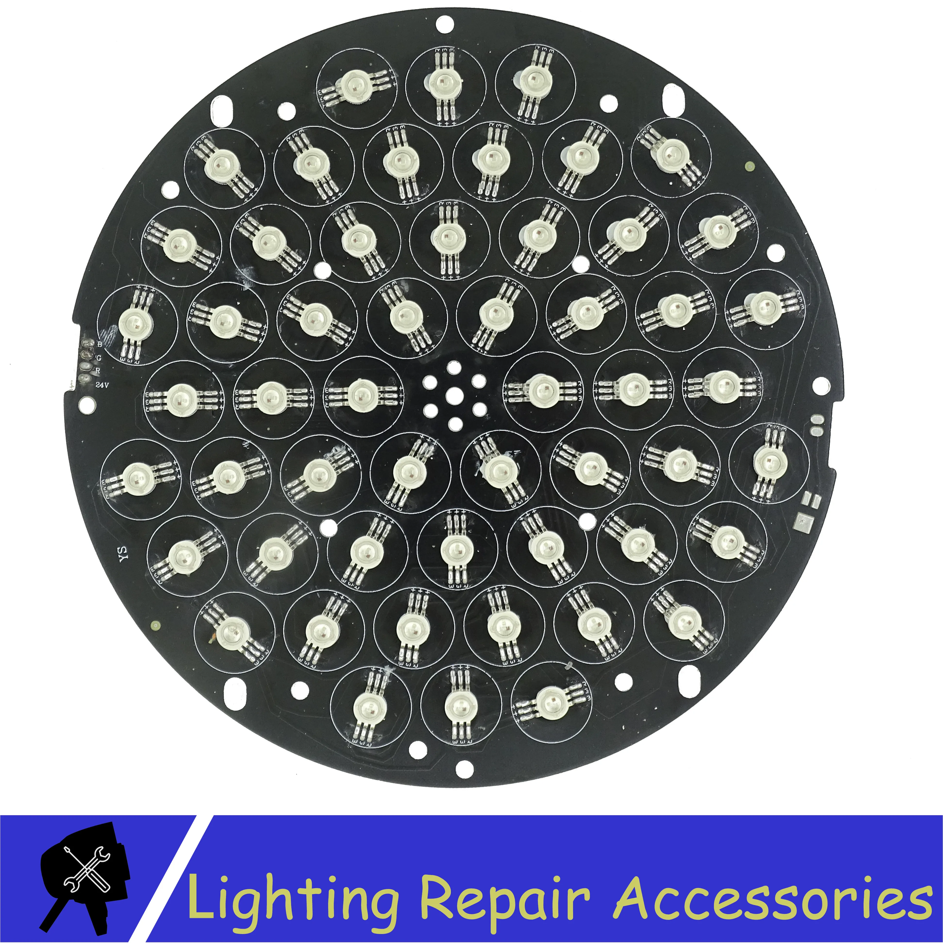 Светодиодная лампа для 54x3w RGB 3in1 Led par Light или 54x1w Par аксессуары ремонта сцены|Эффект
