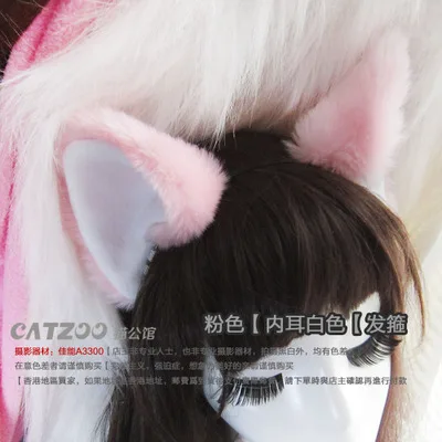 Новая мода косплей Рождество Хэллоуин вечерние Аниме костюм сумка кошачьи уши лиса клипса для уха шпилька вечерние Прямая поставка - Цвет: A