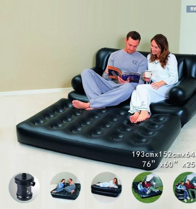 Натуральная Bestway 75038 пять в одном многофункциональный складной диван-кровать 62056 Европейский Стиль Электрический насос 5 в 1 надувной