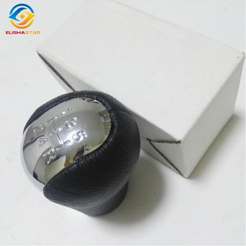 ELISHASTAR ניו 5 Speed Gear Stick Shift Knob לקורולה AYGO Verso RAV4 יאריס VITZ 1992-2009 2010 2011 2012 2013 2014