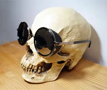 

Retro Steam Punk Steampunk Daft Punk Metal Rivet Goggles Handmade Vintage machinery gift cosplay new