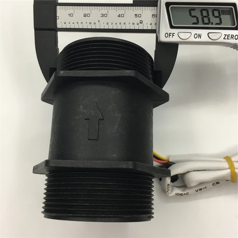 G2 &quot DN50 расход 10 ~ 350L / min пластиковые зал метров вода жидкость скорость|flow meter