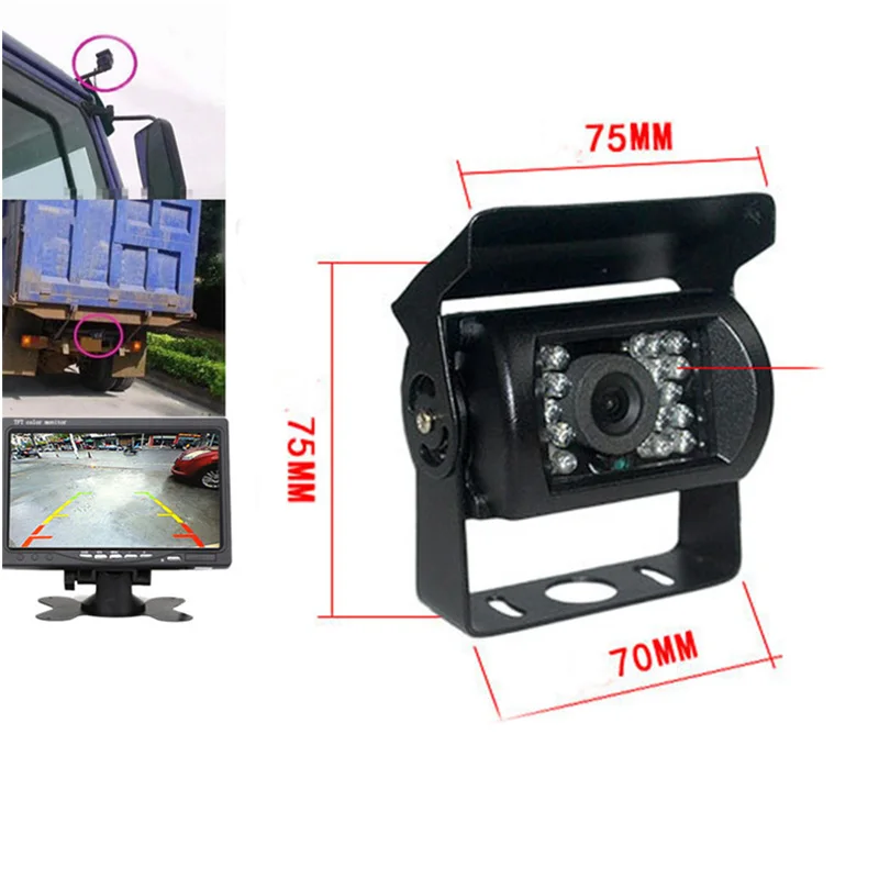 Waterproof Anti-Shock Auto Car Rear View Camera Night Vision Truck Bus Van Rearview Backup Reverse Parking Assistance | Автомобили и