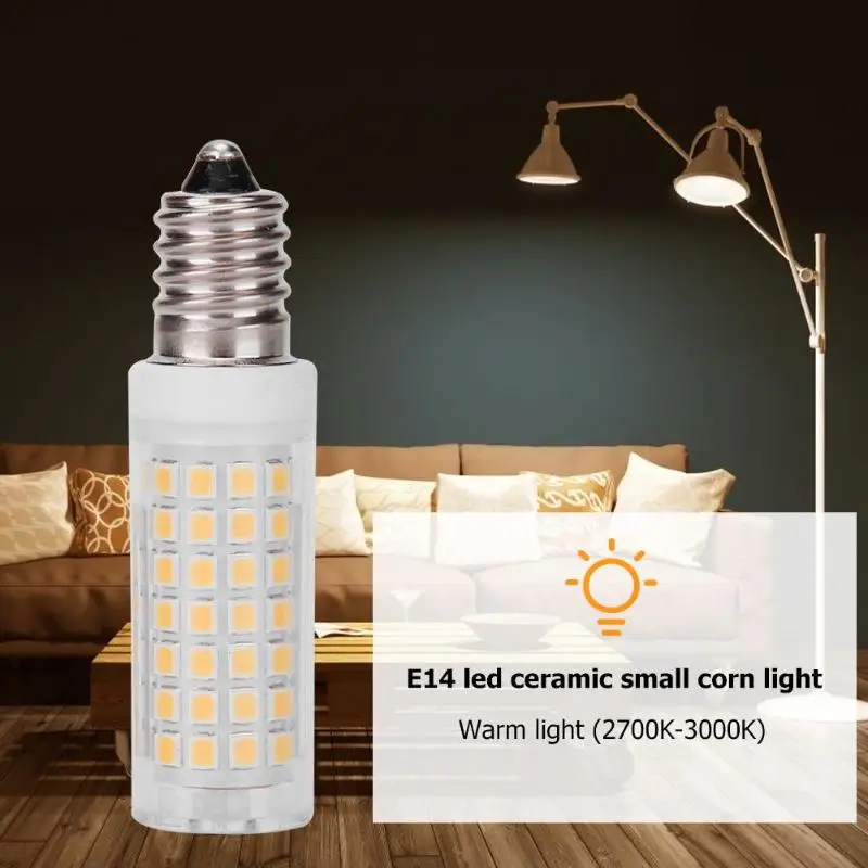 E12/E14/E17/B15D 9 W 220 V светодиодный светодиодная лампочка (кукуруза) без стробоскопической лампы для галогенной домашней современной гостиной