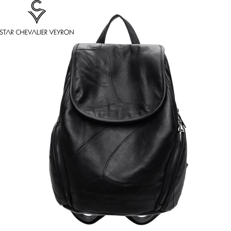 

2017 The new fashion trend women backpacks High quality pu leather women shoulder bags Simple solid school bags for teenage girl