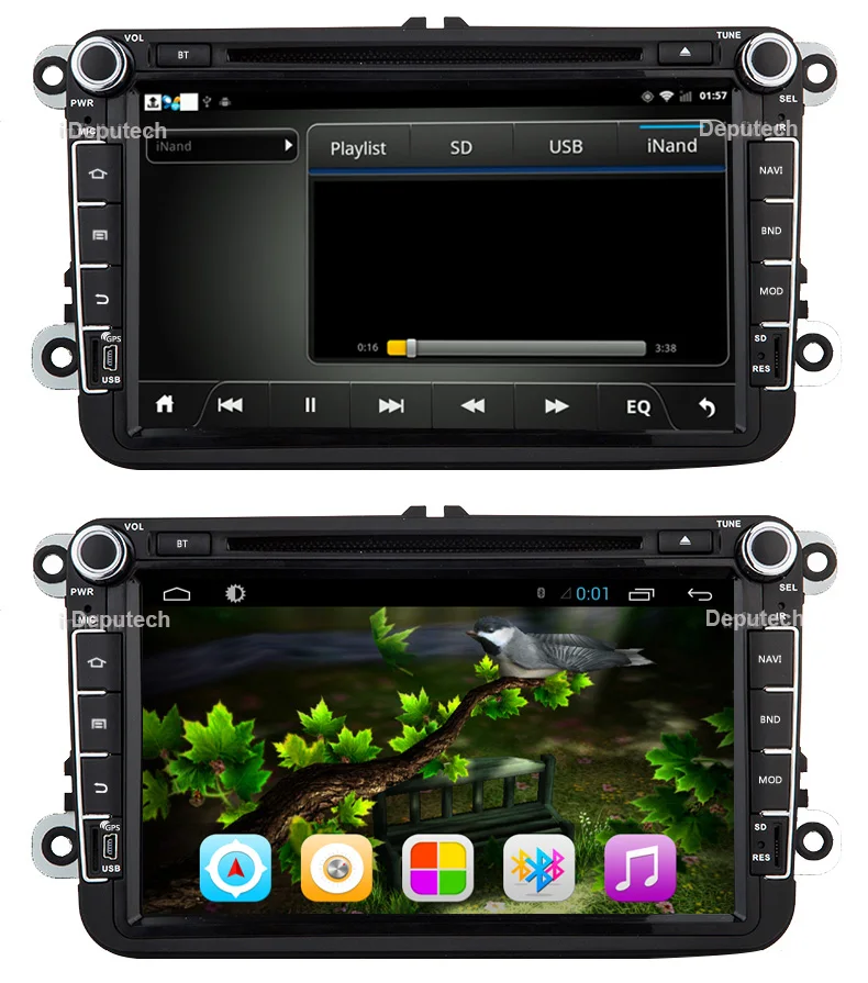 8 &quotАвтомобильный dvd плеер на основе Android с TV/BT GPS 3G WIFI Canbus аудио Радио стерео