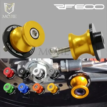 

For Suzuki RF600/R RF600 RF600R RF 600 R 1994-1996 1995 Swingarm Sliders Spools 8mm CNC Aluminum Motorcycle Rear Swingarm Stand