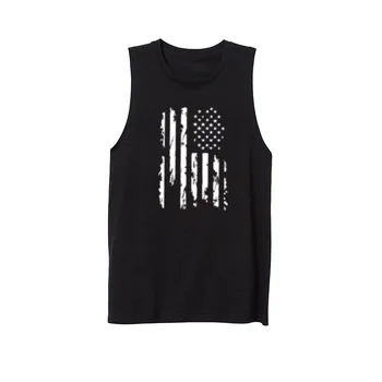 

Womens AMERICAN US FLAG Workout Fitness Casual Tank Vest Sleveless Tops Shirts