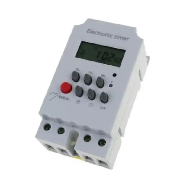 

KG316T-II Din Rail Digital Programmable Electronic Timer Time Switch 12V-220V AC 50~60Hz